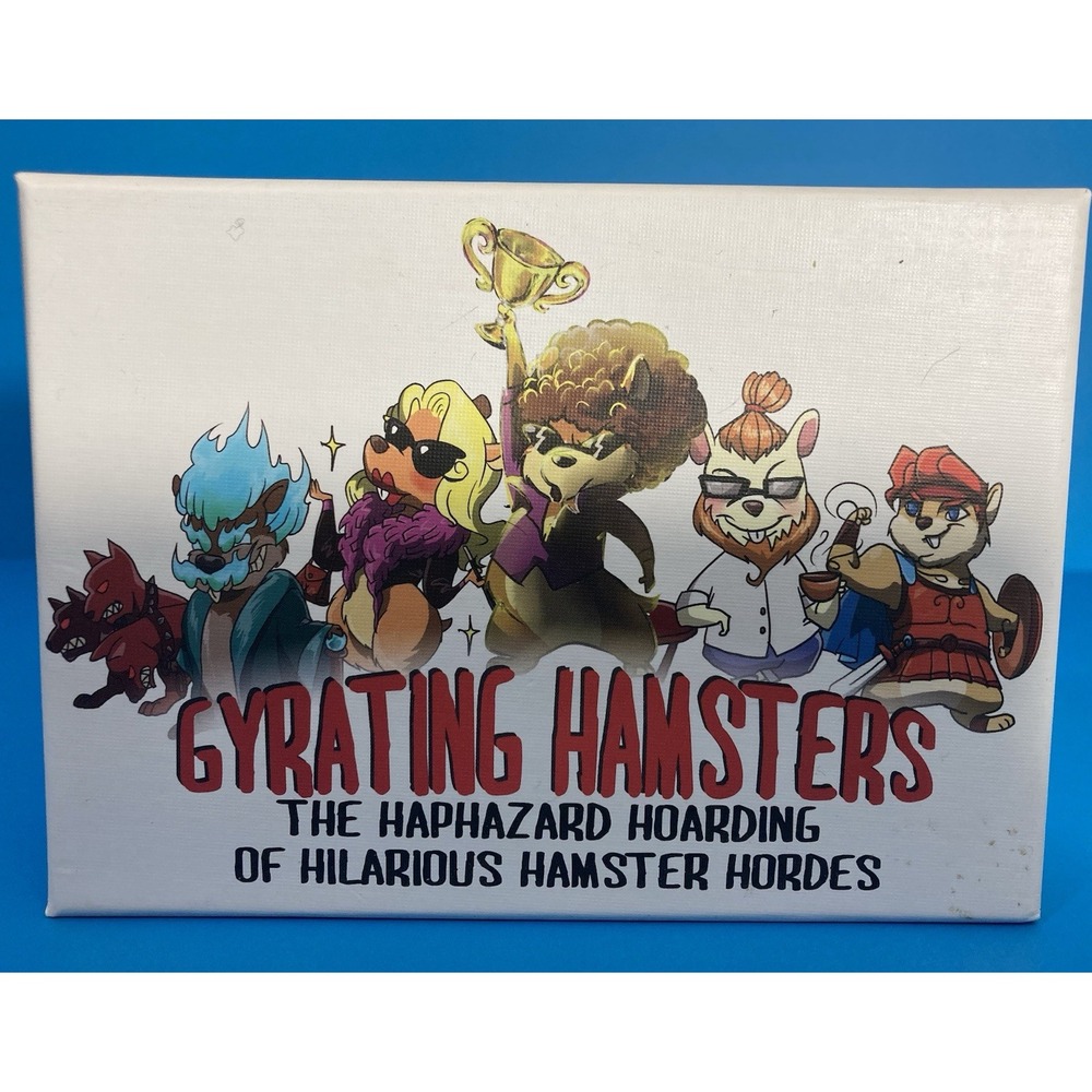 Gyrating Hamsters Card Game Original Edition 2-5 Players Fast-Paced Strategy